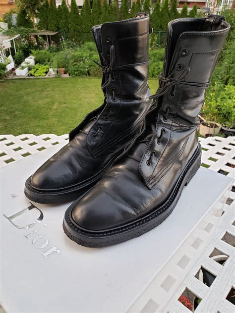 Grailed: Dior Homme AW07 Navigate Combat Boots 